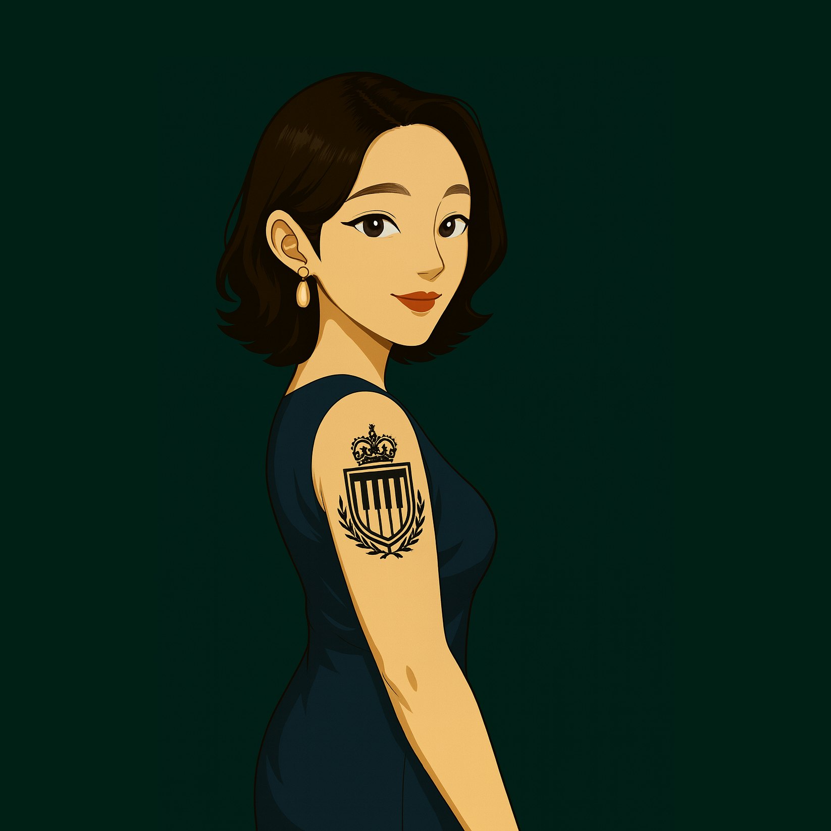 XinRu Piano illustration